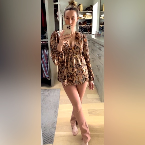 Bohemian printed ruffle top - maternity or not :) - Picture 5 of 6